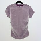NWT Married to the Mob Mesh Overlay Tee Orchid
