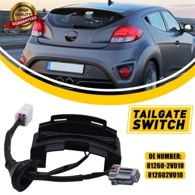 Interruptor de liberación de manija de puerta de maletero trasero para Hyundai Veloster 2012-2017 Foto 1 de 4