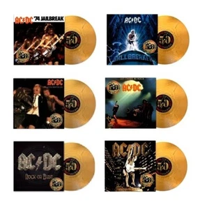 AC/DC - 6 LP GOLD NUGGET 50th Anniversary VINYL COLLECTION Drop #2 - Picture 1 of 7