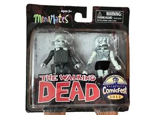 WALKING DEAD Halloween Comic Fest Diamond Select Minimates Set -Dale & Zombie - Picture 1 of 3