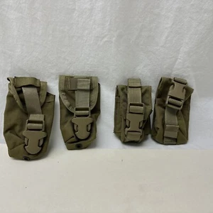 Lote de 4 bolsas de granadas Eagle Industries Allied Frag & Flashbang usadas caqui SFLCS - Imagen 1 de 2