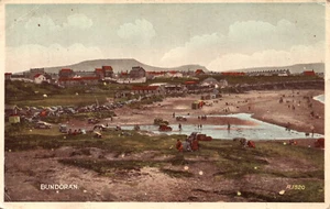 Bundoran Donegal Ireland Cars On The Rocks Beach Huts People 19xx - Picture 1 of 2