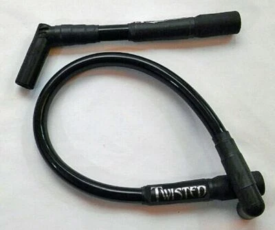 CABLES DE BUJÍA RETORCIDOS DE 12 mm Harley Softail Heritage FXST FAT BOY DEUCE DELUXE  Foto 1 de 3