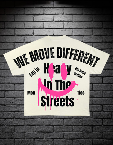 LEAK92 BRAND CLOTHING, WE MOVE DIFFERENT T, TAN | eBay