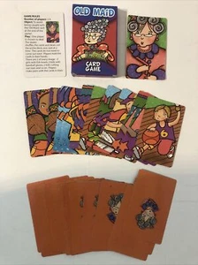 Hoyle Old Maid Children 2.3 x 3.5" Playing Cards 1 Deck Game by Bicycle 33 cards - Picture 1 of 7