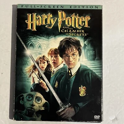 Harry Potter and the Chamber of Secrets DVD Full Screen Pre Owned Good Condition - Image 1 of 4