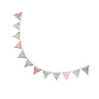  Dreieckige Wimpelkette Geburtstagsfeier-Banner Blumenbanner