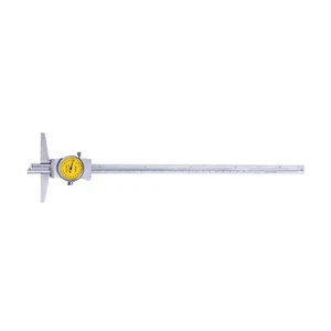 Asimeto 324-12-1 0-12" kalibriertes Zifferblatt Tiefenmessschieber mit 4" Basis - Bild 1 von 1