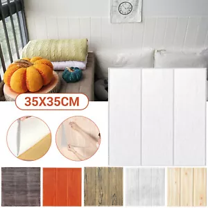 1-20Pcs 3D Self-adhesive Tile Stone Brick Wall Sticker Soft Foam Panels 35*35cm - Picture 1 of 17