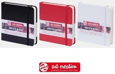 ROYAL TALENS Talens Art Creation Skizzenbuch 12 x 12 cm - 80 Seiten - 15 verschiedene Farben