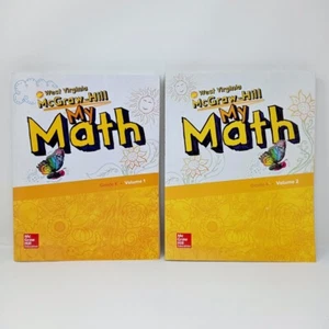 Meine Mathe Schüler Arbeitsbücher Klasse K Band 1 & 2 (2019 West Virginia McGraw Hill) - Bild 1 von 9