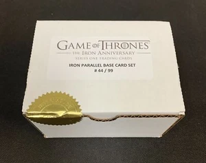 Game of Thrones Iron Anniversary Iron Metal Complete Set #1-99 (xx/99) - QTY - Picture 1 of 2