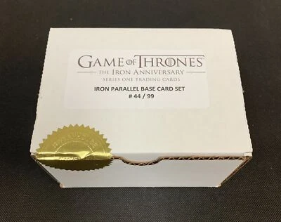 Game of Thrones Iron Anniversary Iron Metal Complete Set #1-99 (xx/99) - QTY - Image 1 of 2