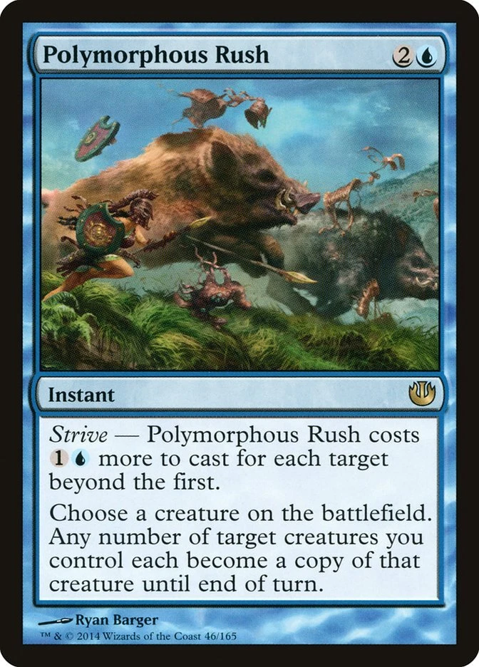 Polymorphous Rush [Journey into Nyx] Magic MTG - Image 1 of 1