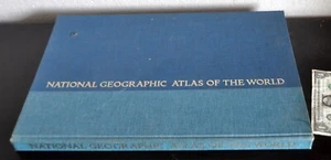 National Geographic Atlas Of The World. 1970 3rd Edition. Oversized 19x13 - Picture 1 of 10
