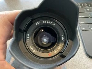 Rmc Tokina F2.8 28mm Wide Angle A Pk Pentax Mount Prime Lens - Picture 1 of 6