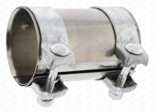 Rohrverbinder 76x125mm universal Edelstahl Doppelschelle MAPCO 30255 - Bild 1 von 3