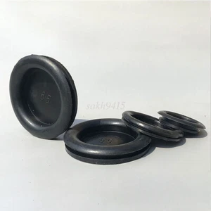 Rubber Grommets Closed Blind Grommet Plugs Bung 14mm - 120mm Black NEW - Picture 1 of 5
