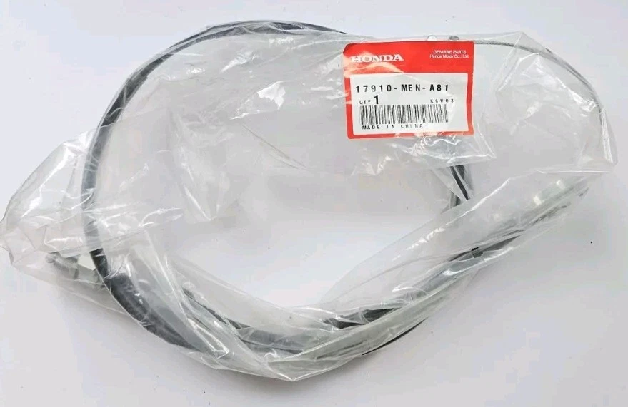 СОВЕРШЕННО НОВЫЙ ПОДЛИННЫЙ HONDA CRF450R 2009-2011 МОДЕЛЬ ДРОССЕЛЬНЫЙ КАБЕЛЬ - 17910-MEN-A81 - Изображение 1 из 1