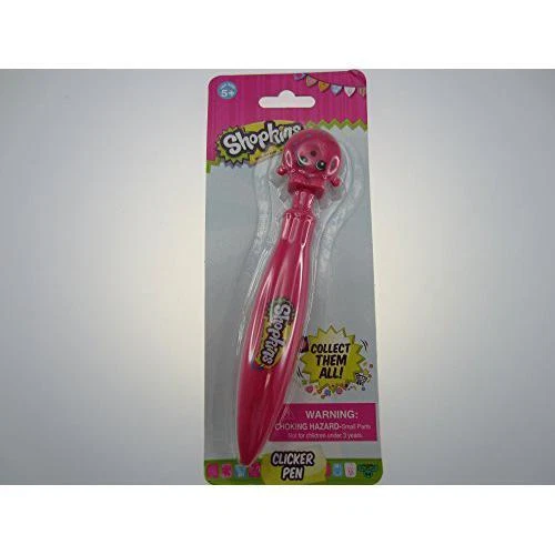 Bolígrafo Shopkins School Supplies 3D Personaje Clicker Edición Especial Foto 1 de 1