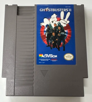 Ghostbusters II (Nintendo Entertainment System, NES, 1990) TESTED & WORKS - Image 1 of 4