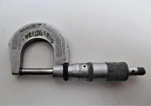Scherr Tumico Micrometer 0-1 in Outside Mechanical Vintage St James Minn USA - Picture 1 of 8