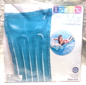 Intex 72" por 27" Piscina Azul Mat Flotador Nuevo en Paquete - Imagen 1 de 3