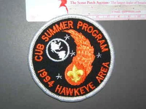 Boy Scout Hawkeye Area Council '94 Cub Program 7158P - Picture 1 of 1