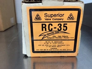SUPERIOR VALVE COMPANY REFRIGERANT Recovery/Reclaim Core RC-35 - Bild 1 von 3