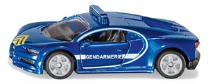SIKU 1541 BUGATTI CHIRON GENDARMERIE France 1:55-1:60 Scales Diecast Model Car - Picture 1 of 1