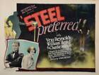Steel Preferred Lobby Cardwilliam Boyd Vera Reynolds 1925 Old Movie Photo