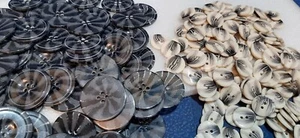 Soviet Vintage Buttons.USSR(Large: 85 pieces/Small: 124 pieces)RARE.(1980s.)NEW! - Picture 1 of 12