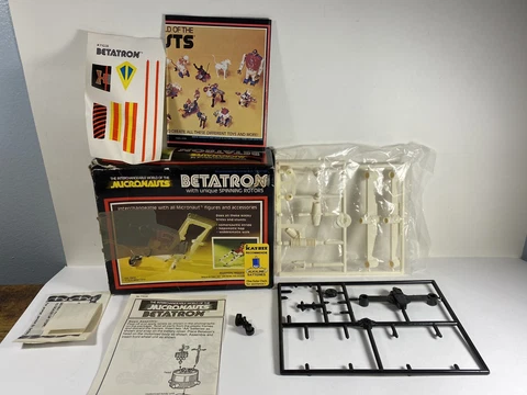 Mego Micronauts Betatron 1978 Playset Vintage Toy Lot Cover