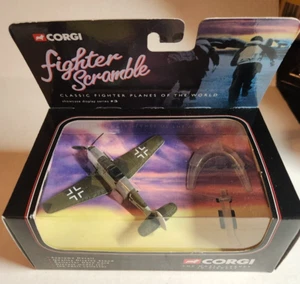 Corgi Fighter Scramble Fighter Plane BF109 Messerschmitt Luftwaffe CS90020 2001 - Picture 1 of 4