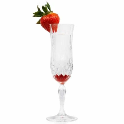 Set De 6 Piezas De Copas Flute De Cristal Opera Rcr Cl 13 - Imagen 1 de 3