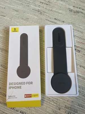 Baseus Car Phone Holder Magnetic CO2 MagSafe Mount Dashboard iPhone Samsung - Image 1 of 4