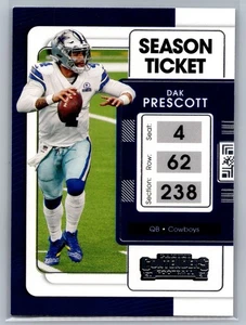 2021 Panini Contenders #25 Dak Prescott - Picture 1 of 2