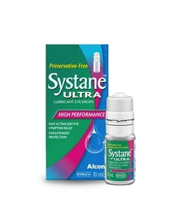 10 gotas para ojos ultra lubricantes Alcon Systane de alto rendimiento paquete de 10 ml FS - Imagen 1 de 4