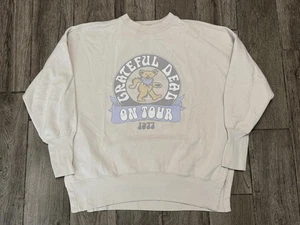 Grateful Dead Sweatshirt Damen Large Creme 1977 Tour Bear Abercrombie & Fitch - Bild 1 von 7