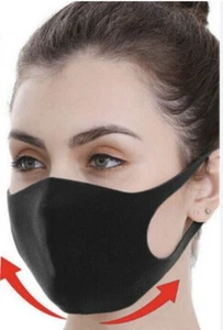Fashion Knitted Mask- Black - Picture 1 of 1