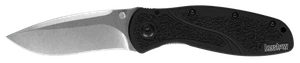 Kershaw Knives Blur Liner Lock Black Aluminum Stonewash S30V 1670S30V - Picture 1 of 2