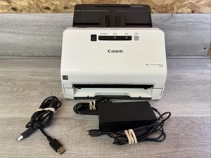 Canon ImageFORMULA R40 Biurowy skaner dokumentów PC Mac, kolorowe skanowanie dwustronne PRZETESTOWANE - Zdjęcie 1 z 21