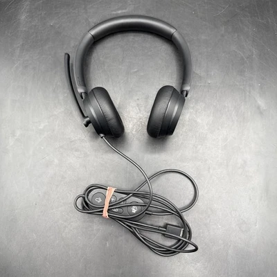 Microsoft Microphone Modern USB Headset Model 1989 Black Wired - Image 1 of 4