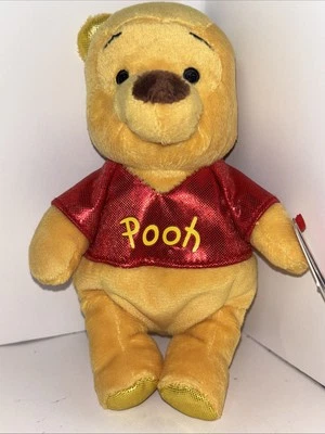 Ty Beanie Baby - DISNEY WINNIE THE POOH Sparkle 6" NEW MWMTs Stuffed Animal Toy - Image 1 of 3