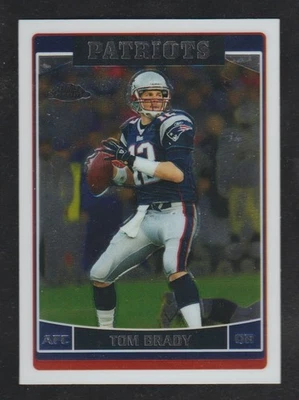TOM BRADY Patriots 2006 Topps Chrome #106 NM-MT / 4 Available G.O.A.T. - Image 1 of 3