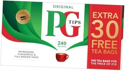 Bolsas de té Pg Tips, 240 unidades, paquete de 2  Foto 1 de 4
