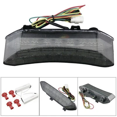 LED Tail Light Taillight Turning Signal Smoke For Yamaha 2002 2003 YZF R1 02 03 - Image 1 of 4