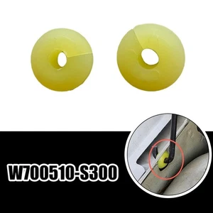 Quality Nut Grommet Screw Nut Washer Latch Parts Prop Rod Vehicle Yellow - Picture 1 of 12