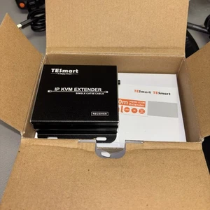 HDMI KVM Extender 1080P 60Hz über einzelnes Cat5e/6 Kabel bis zu 120m/393ft, Poin... - Bild 1 von 3