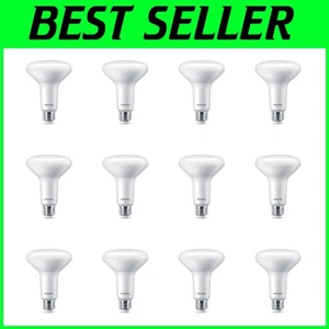 Energy Efficient Soft White Light Bulbs, Dimmable, 12-Pack - Picture 1 of 8
